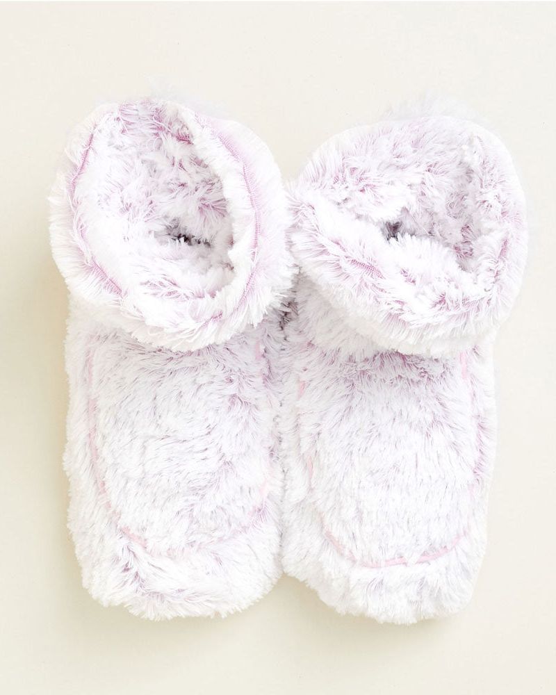 Marshmallow Lavender Warmies Boots