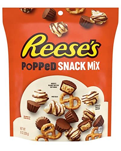 REESE'S Milk Chocolate Peanut Butter Popped Snack Mix