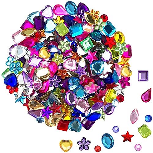 600pcs Craft Acrylic Flatback Rhinestones