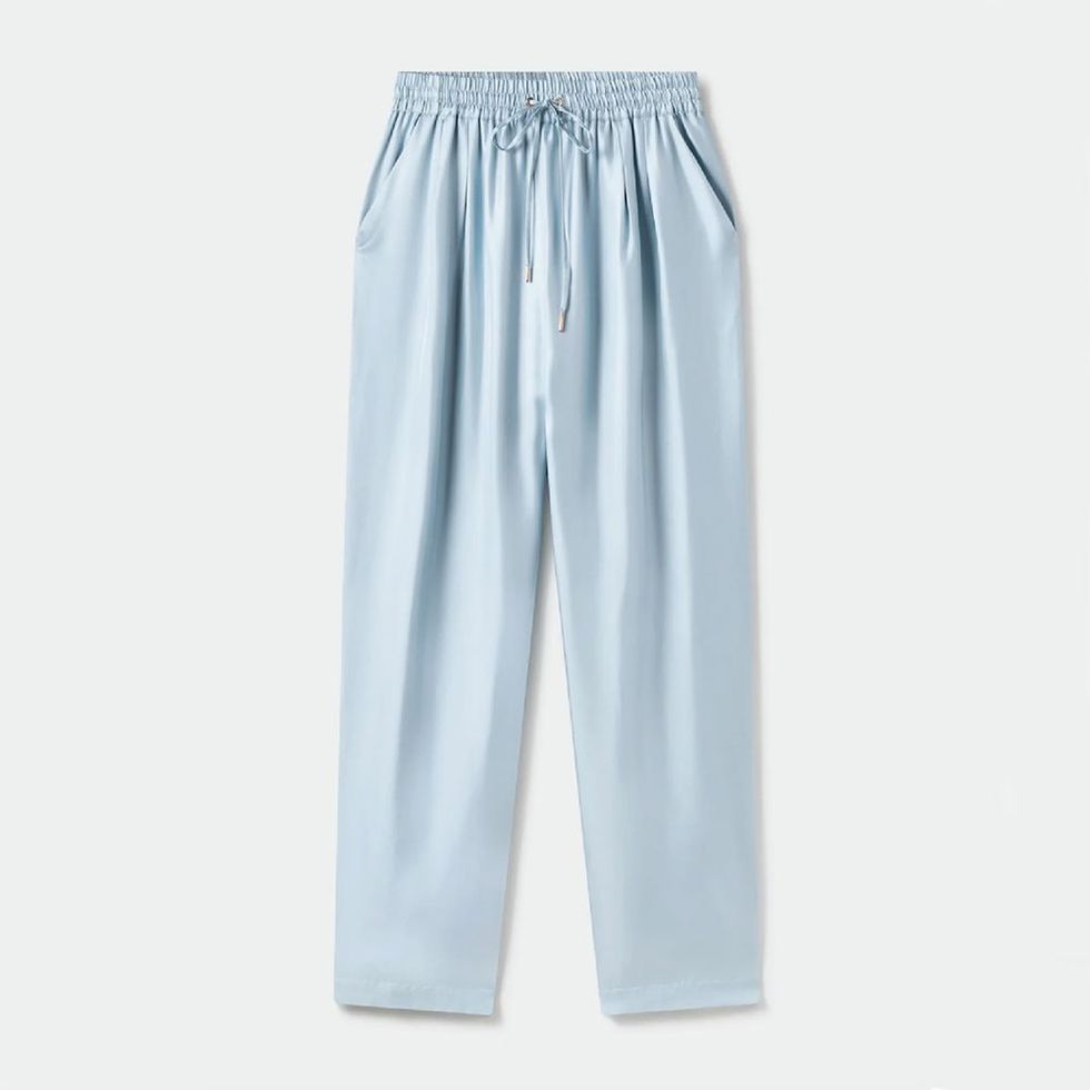 Twill Slouch Pants