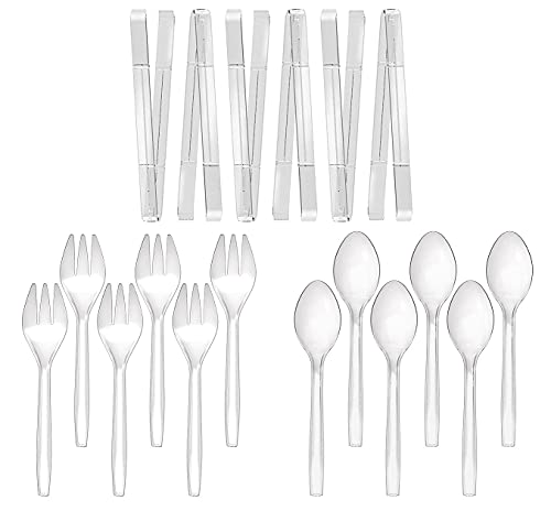Clear Disposable Serving Utensils