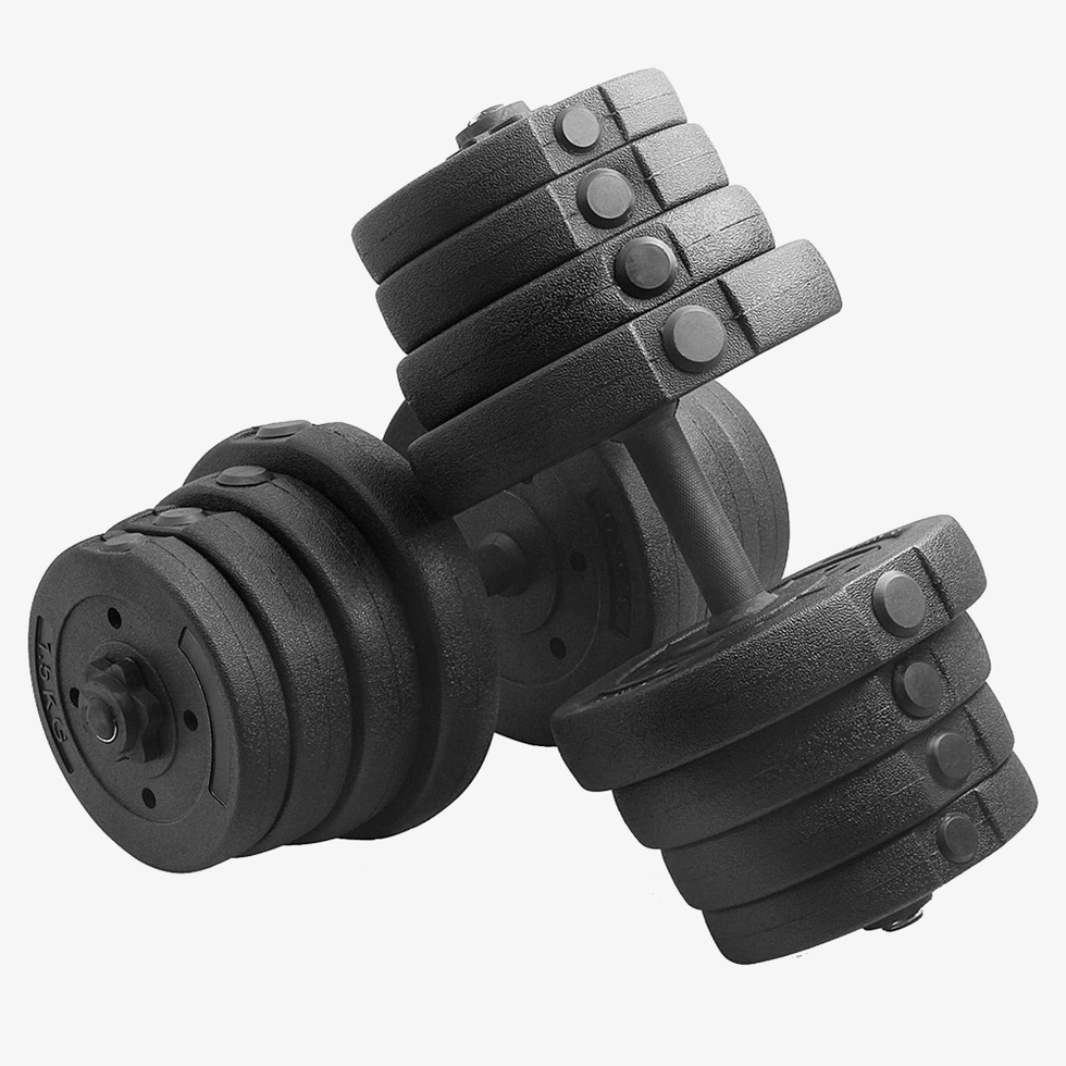 Yaheetech Adjustable Dumbbell Set