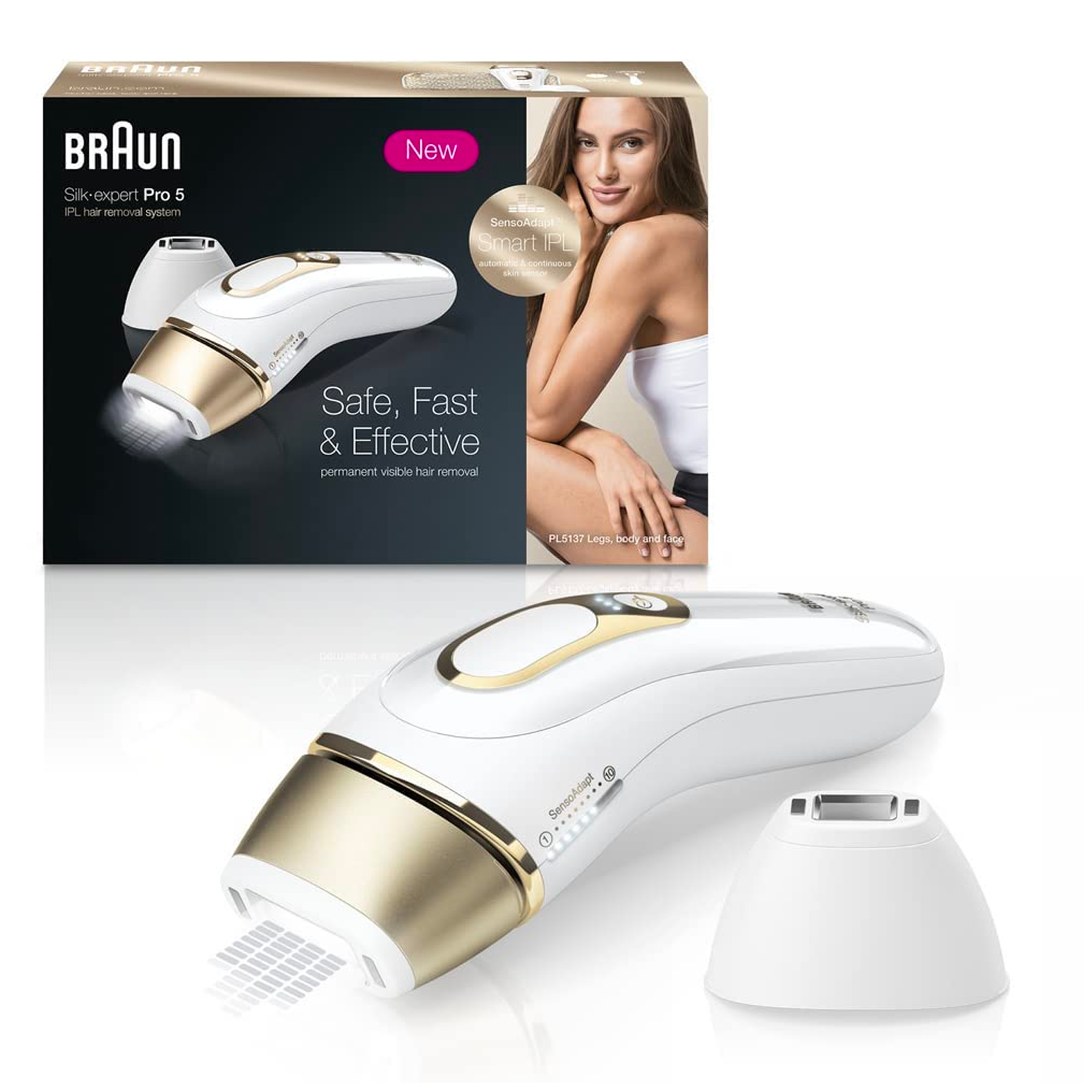 how to use philips lumea on face demonstration facial hair removal   YouTube