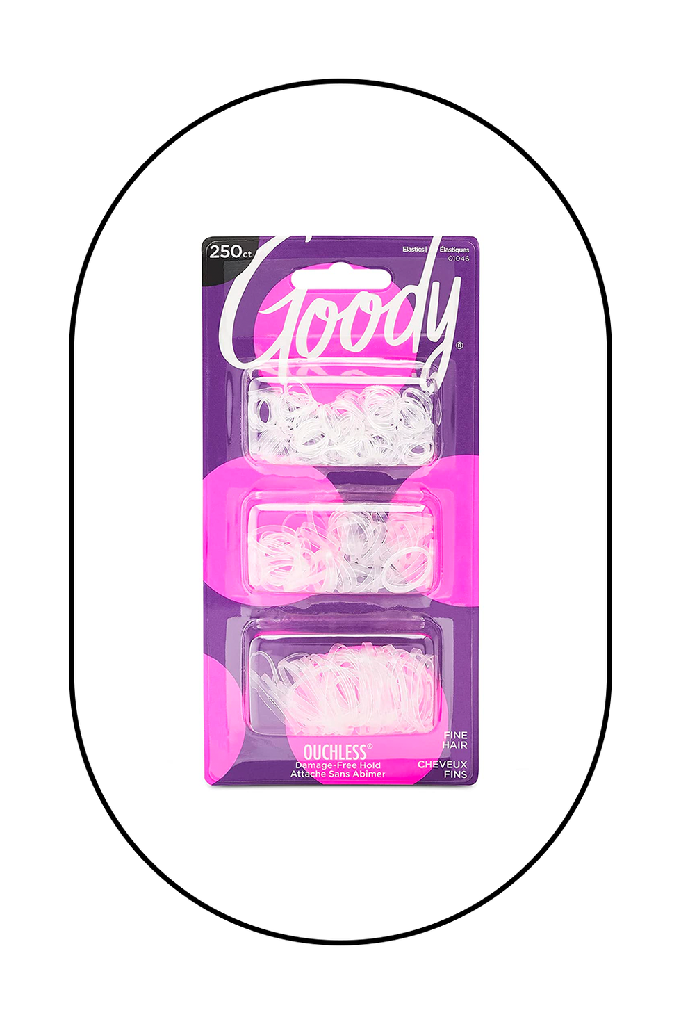 Ouchless Polyband Elastic Hair Ties