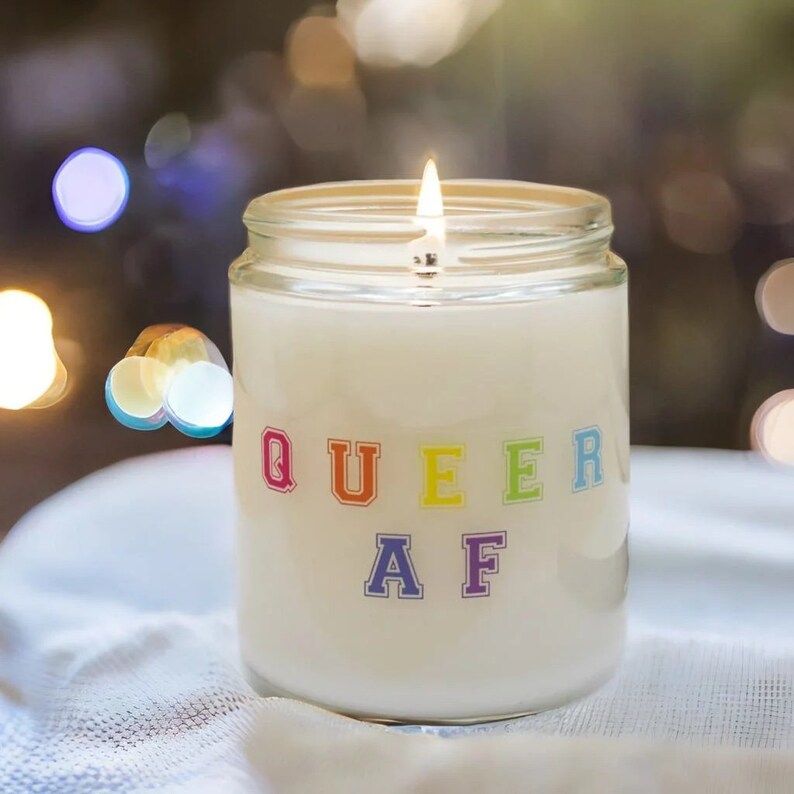 Queer AF Scented Candle