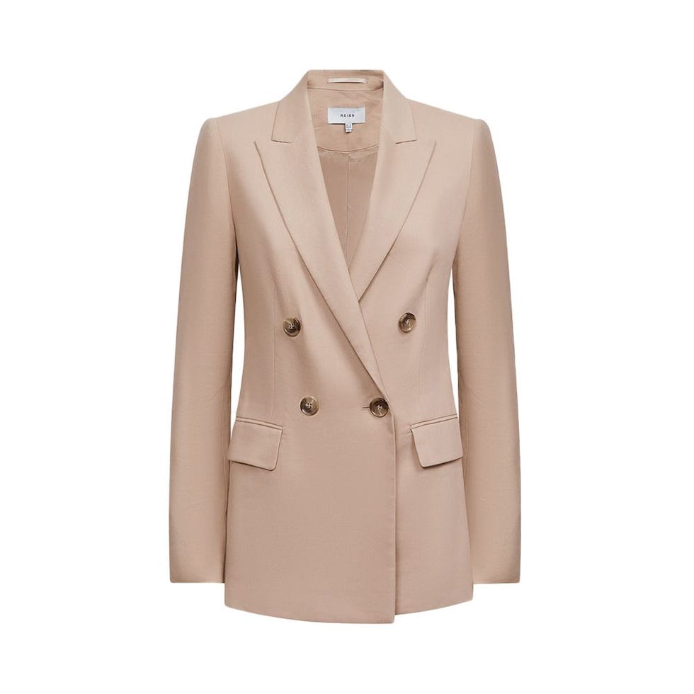 Holly zweireihiger Leinenblazer Holly zweireihiger Leinenblazer