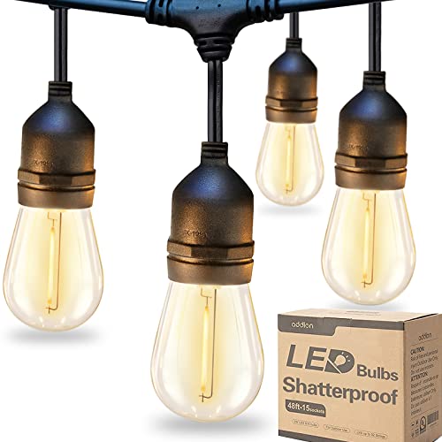 LED Outdoor String Lights 48FT LED Outdoor String Lights 48FT