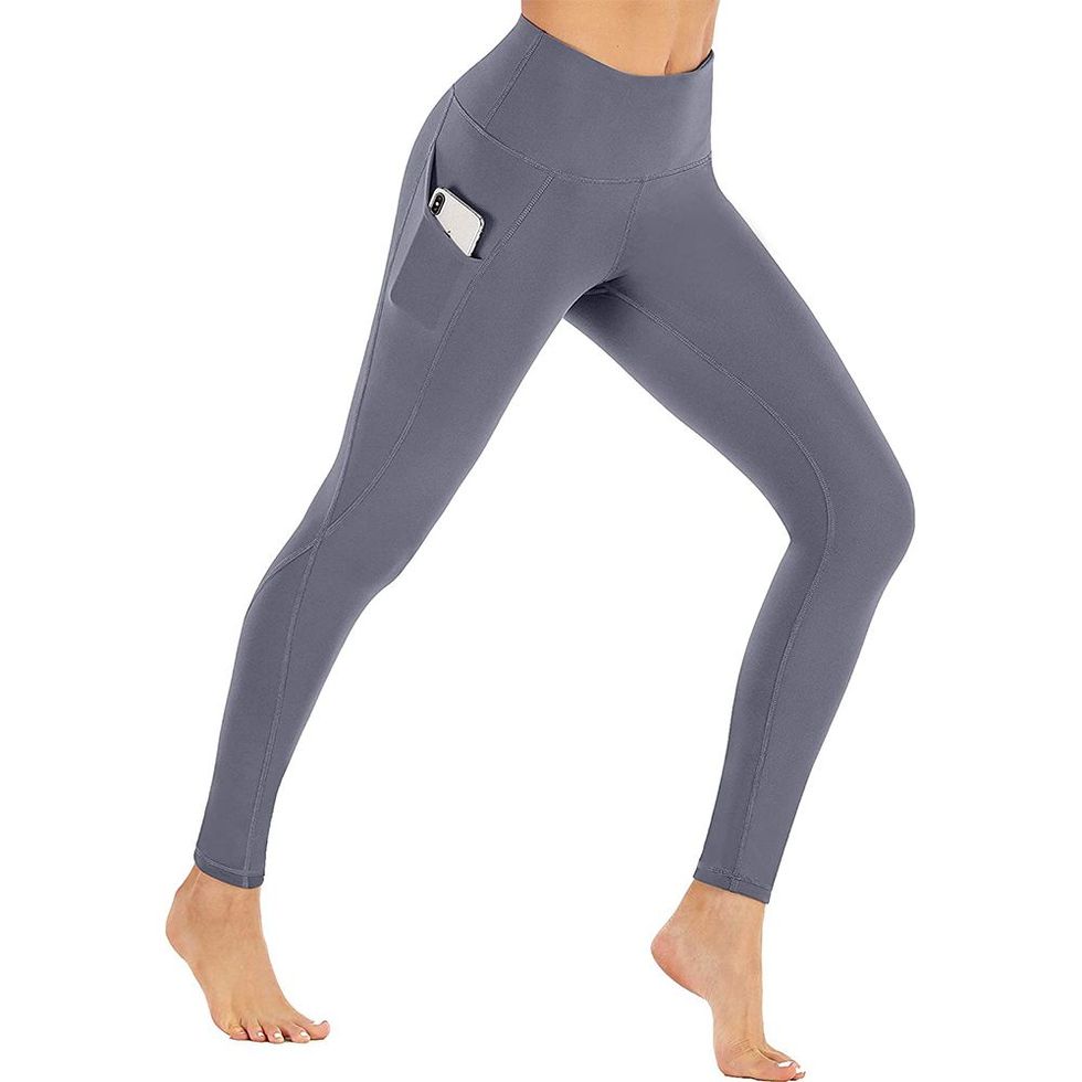  3 Pack Fleece Lined Yoga Pants Women, Pocket Yoga