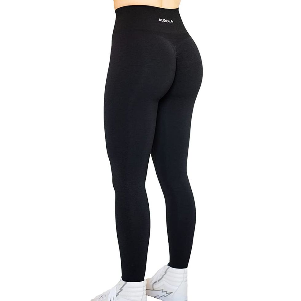 Hi Clasmix Buttery Soft Maternity Leggings Over The Belly with  Pockets-Non-See-Through Workout Pregnancy Yoga Pants