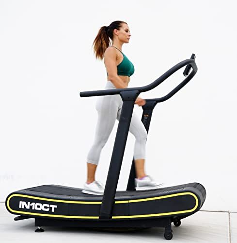 Curved treadmill for discount walking