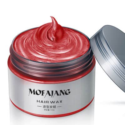 Temporary Hair-Color Hair Wax