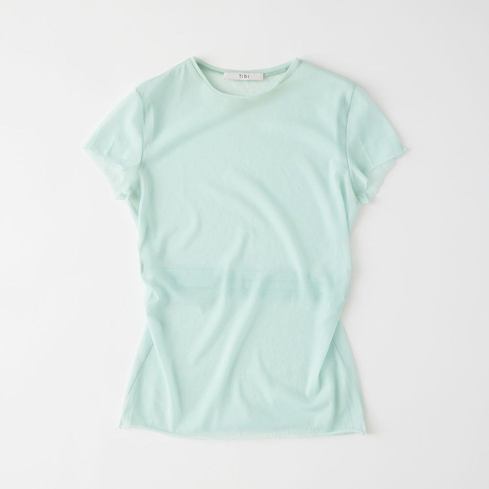 Cropped Baby T-Shirt – Tibi Official