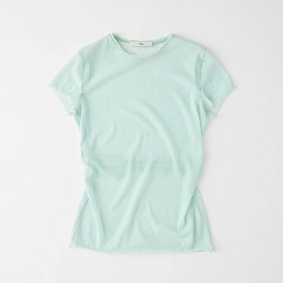 Sheer Gauze Baby Tee