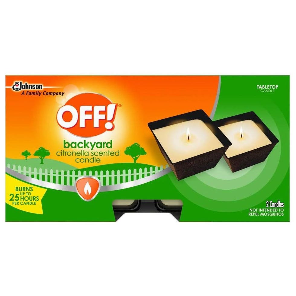  OFF! Backyard Citronella Scented Candles (Set of 2)