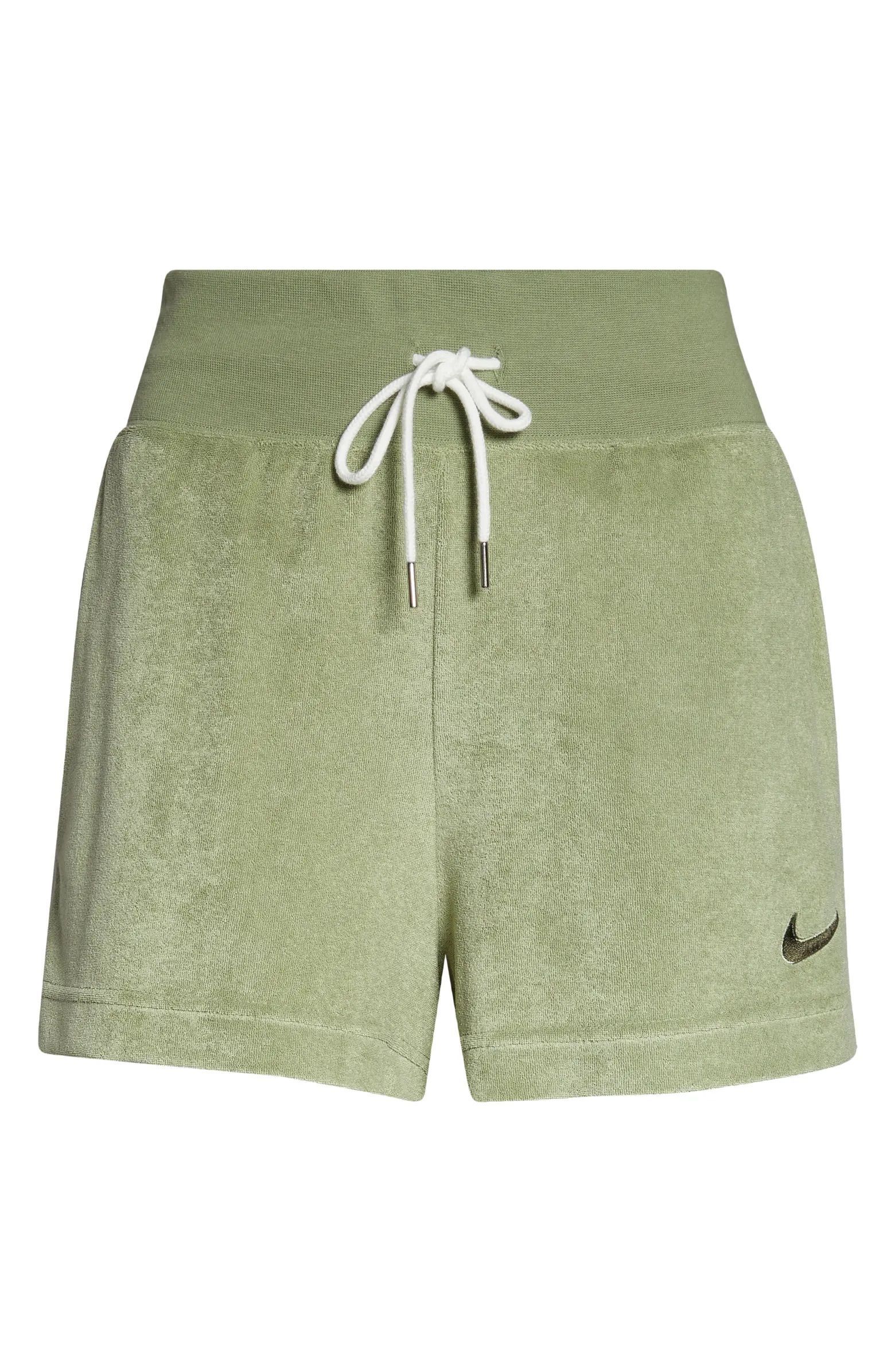 Green sweat shorts discount womens