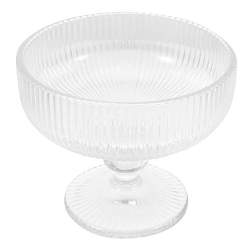 Vaso ancho de vidrio para Trifle