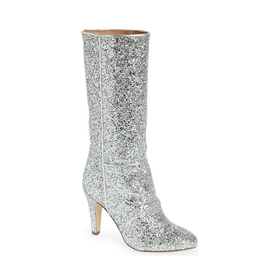 Elevator Glitter Boot