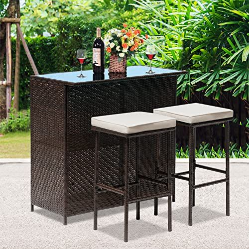 Outdoor patio pub online table