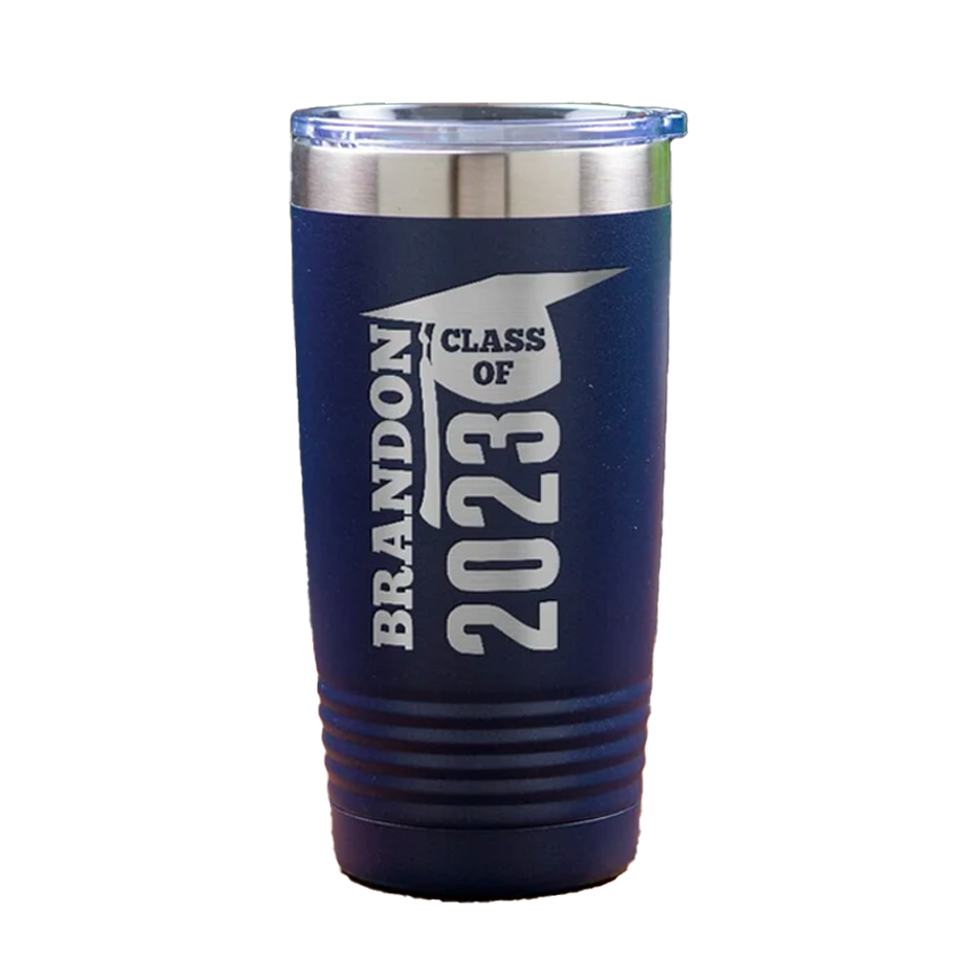 Extra-Large Monogrammed College Tumbler