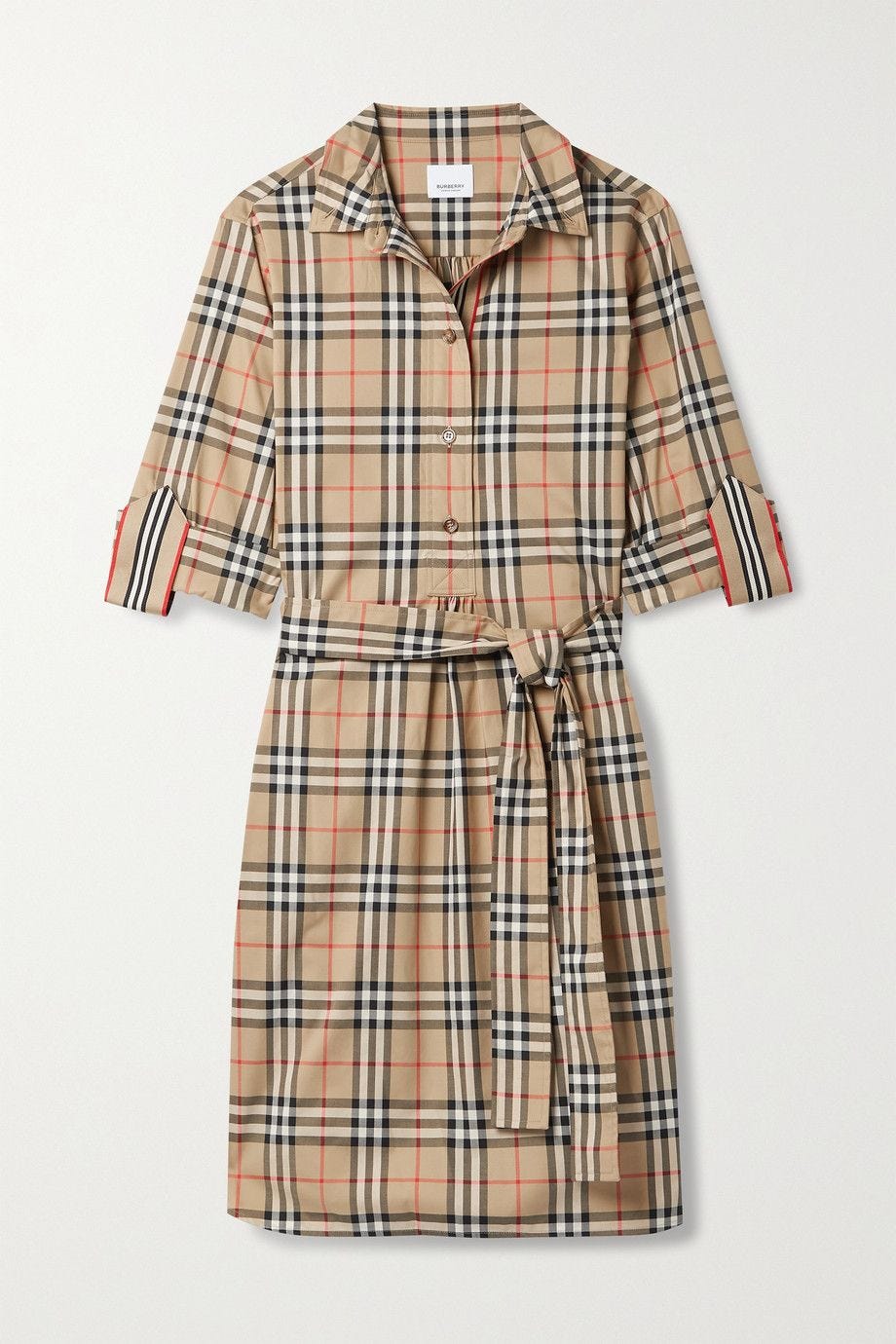 Poplin Mini Shirt Dress