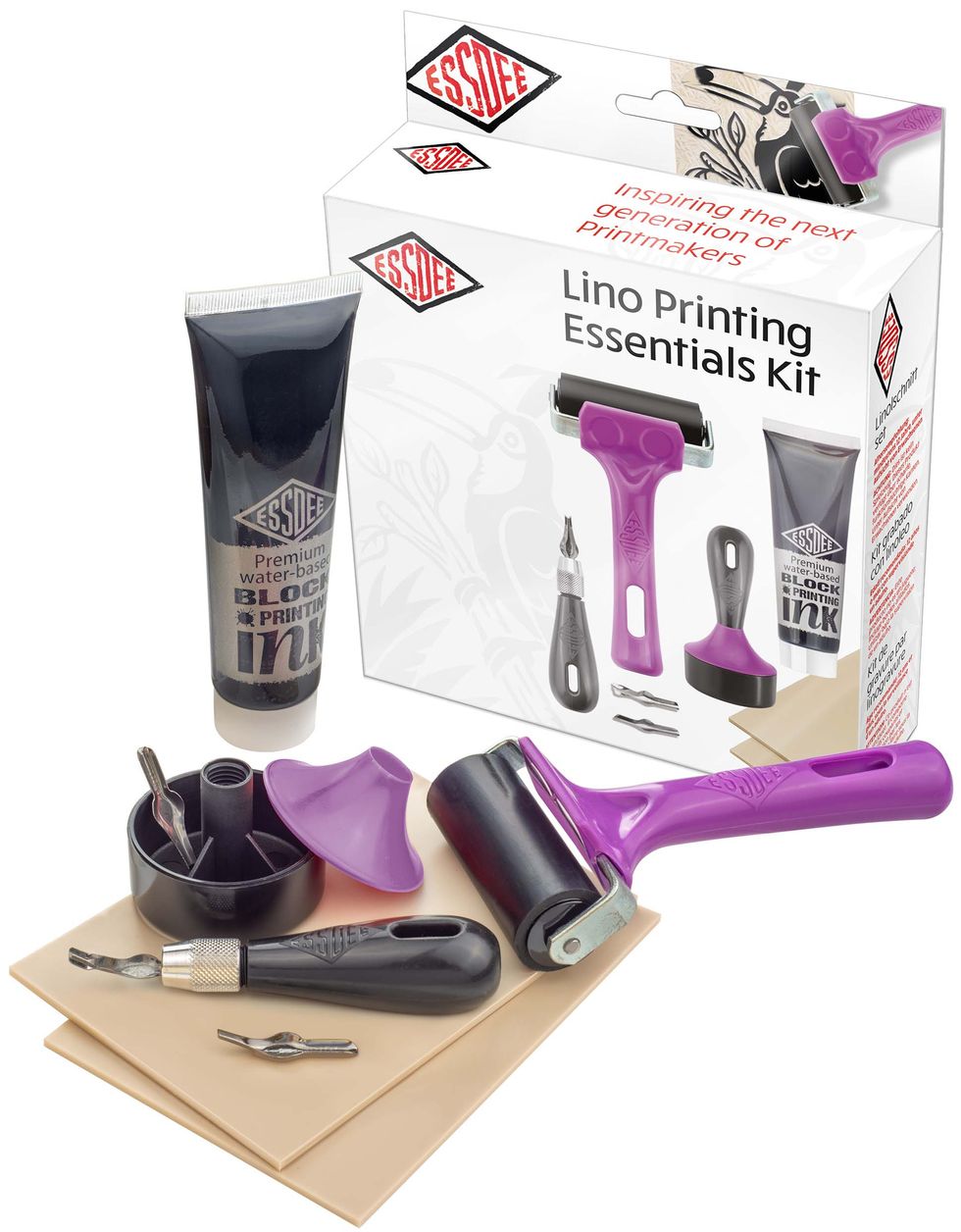 Essdee Complete Lino Cutting & Printing Kit