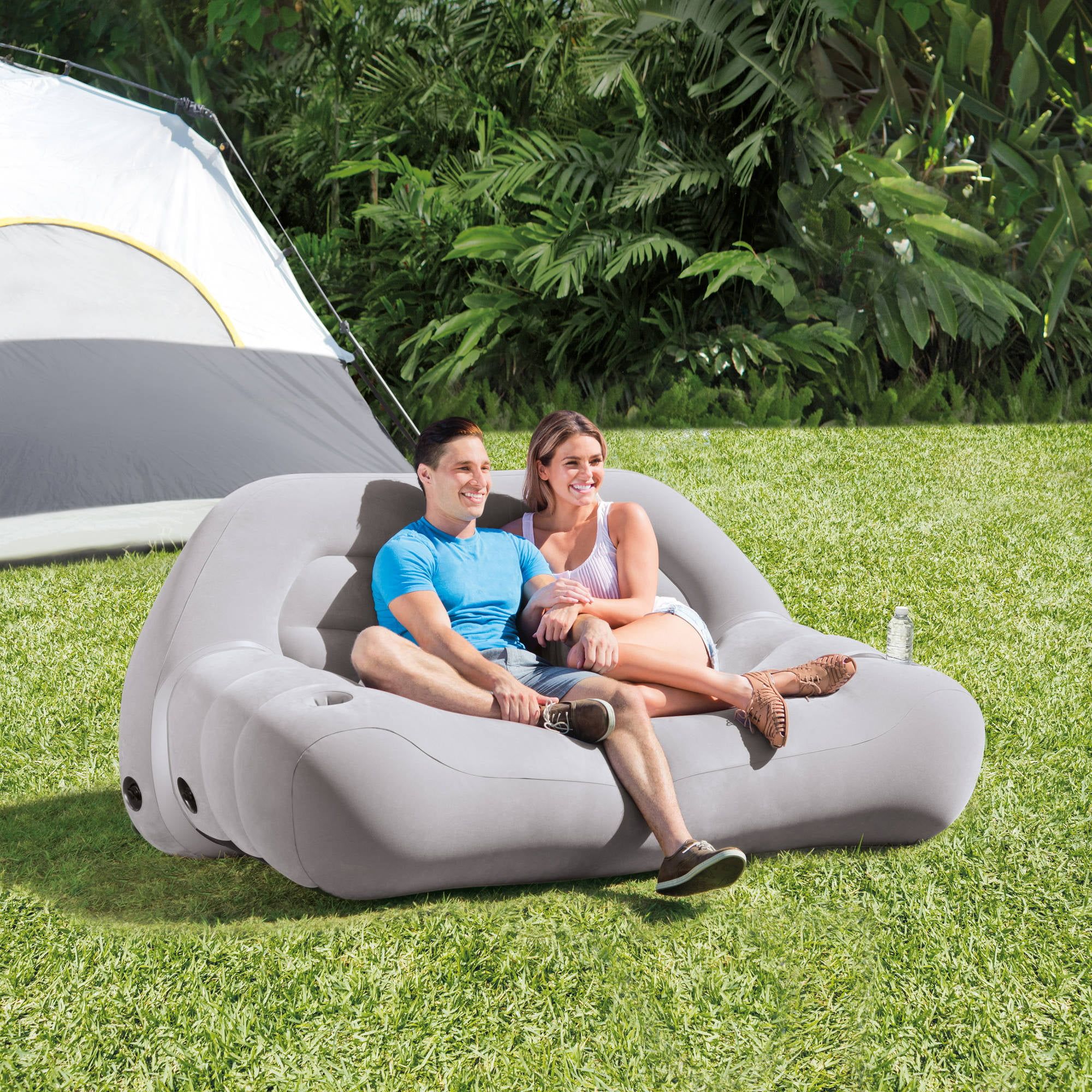 Inflatable camping sofa bed new arrivals