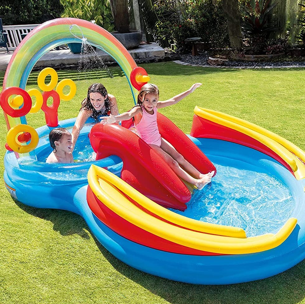 Rainbow Ring Inflatable Play Center