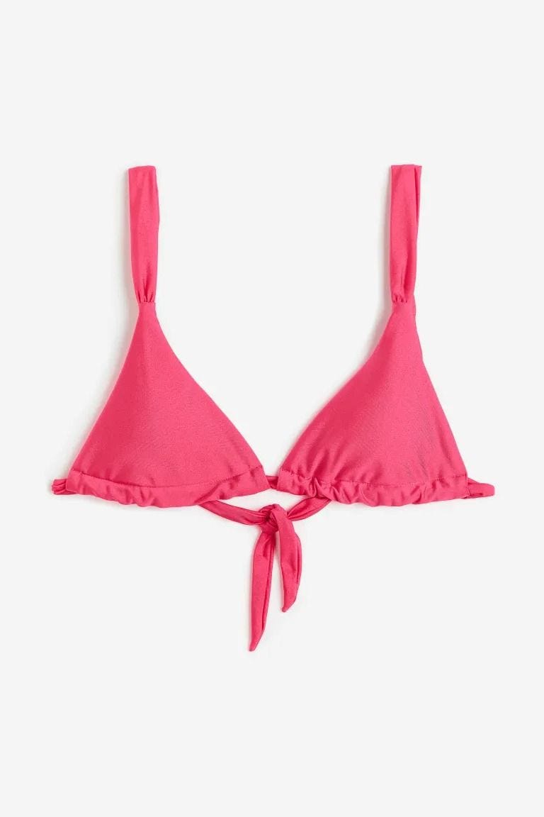 Kourtney Kardashian's Pink Triangle Bikini