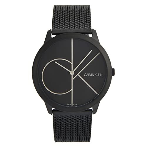 Reloj minimalista negro