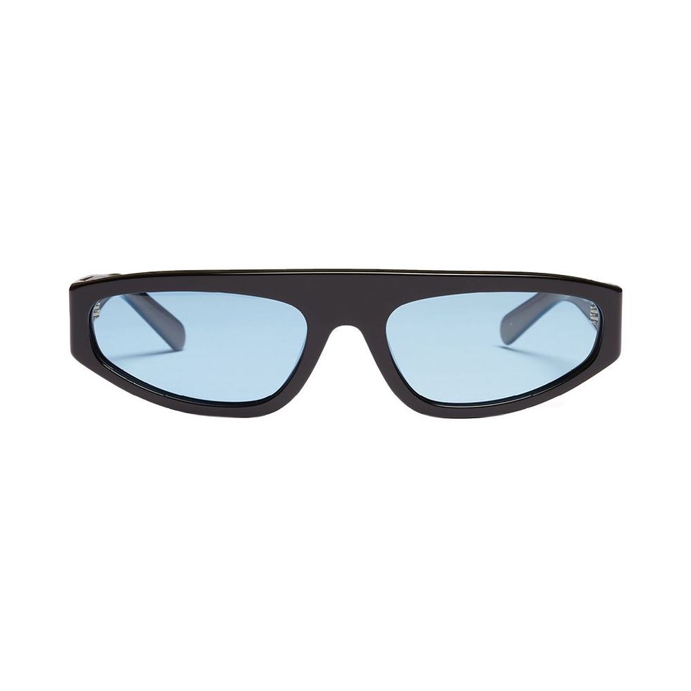 X Martha Black-Blue Sunglasses
