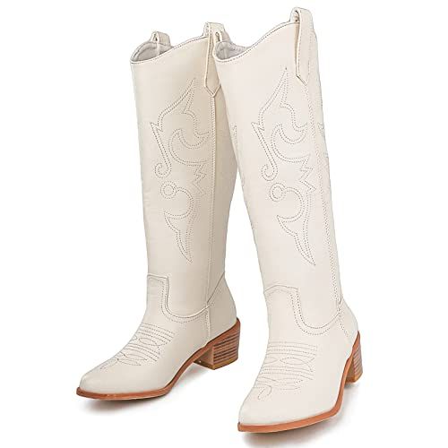 Women's Embroidered Western Cowgirl Boots 
