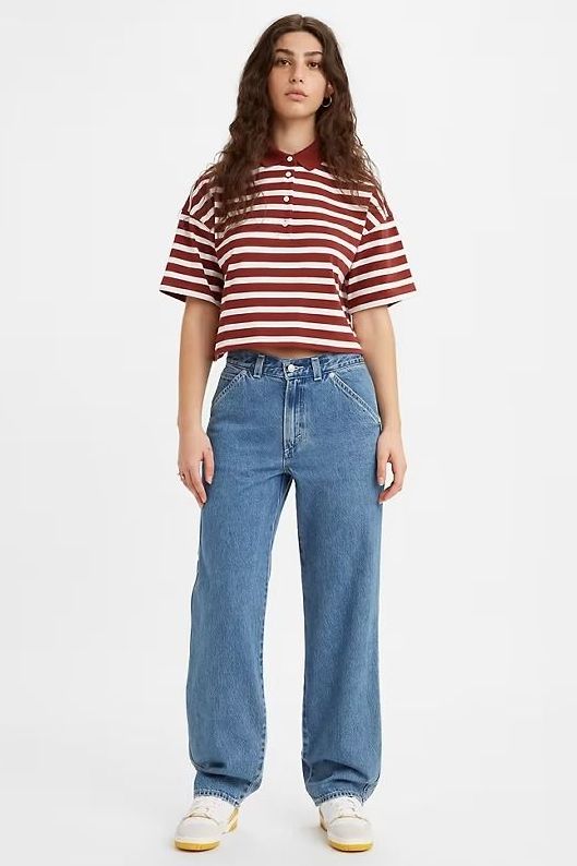 Baggy Dad Utility Jeans