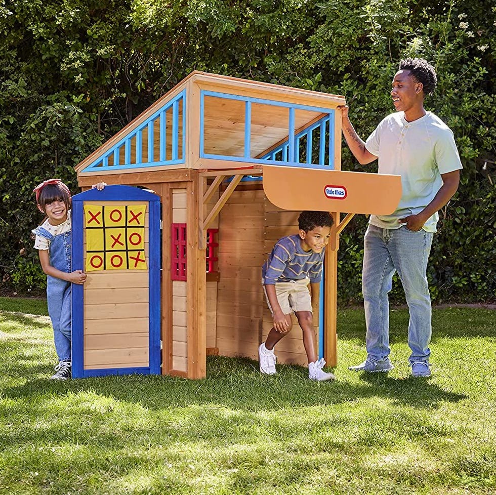 Little Tikes Real Wood Adventures 5-in-1 Game House