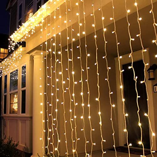 Brightown curtain deals string lights