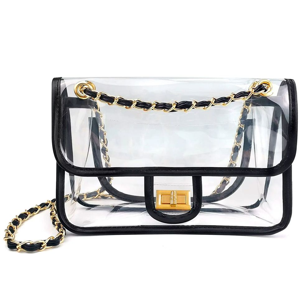  Oweisong Clear Purses for Women Stadium Approved Concert Cross  Body Bag Clear Fanny Pack Sport Shoulder Handbag : Sports & Outdoors