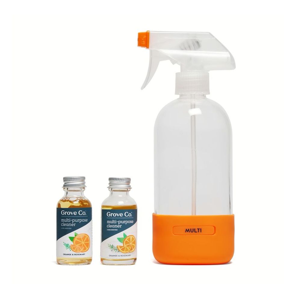 Multi-Purpose Cleaner Concentrate + Reusable Cleaning Glass Spray Bottle
