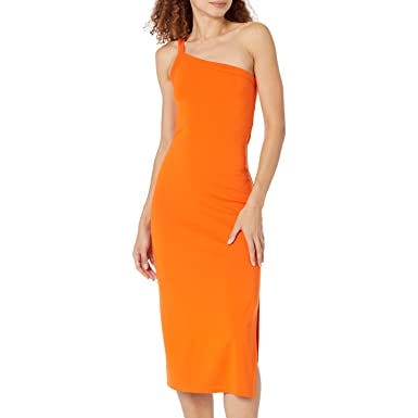 Aditi One Shoulder Bodycon Knit Dress Aditi One Shoulder Bodycon Knit Dress