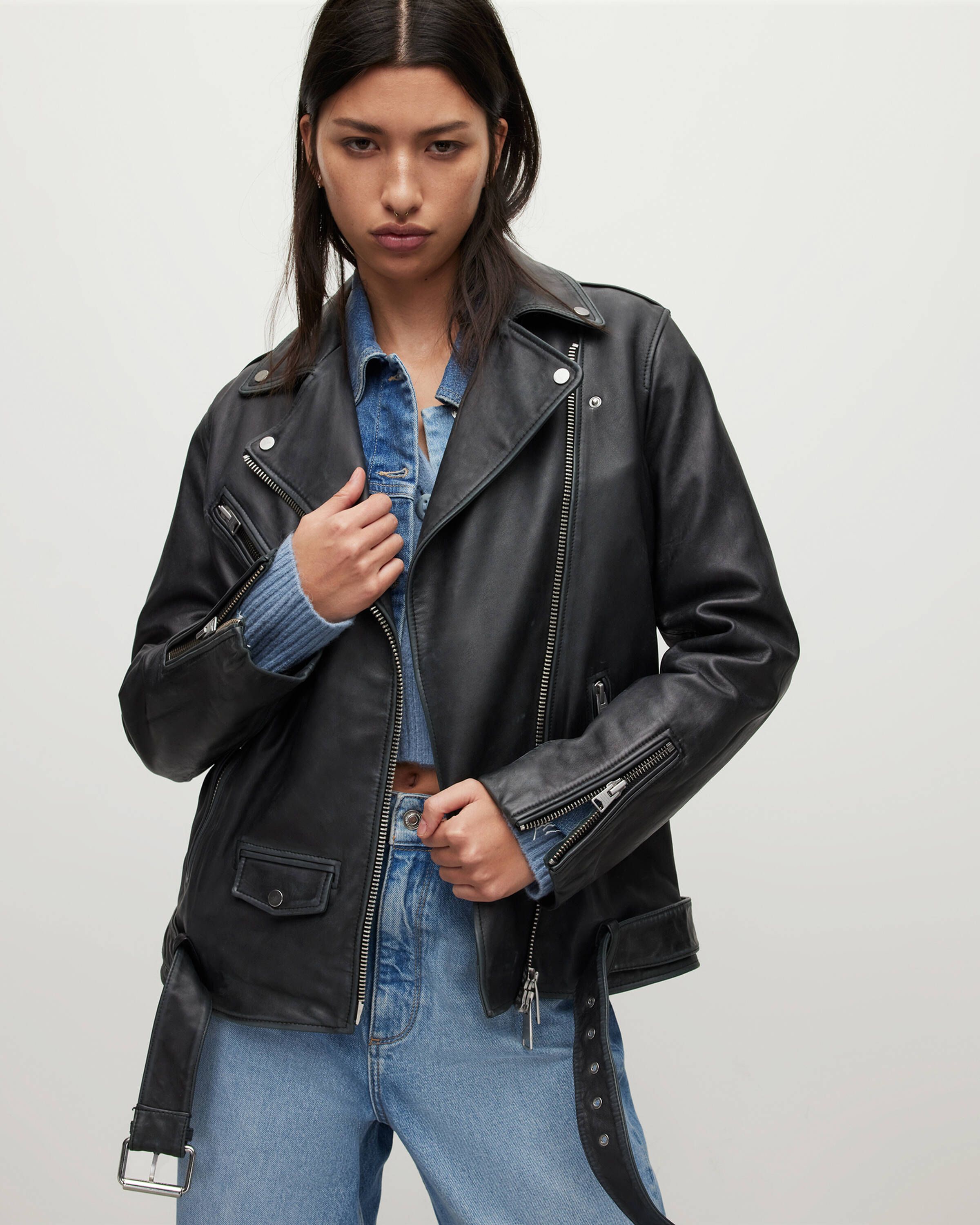 Best high clearance street leather jacket