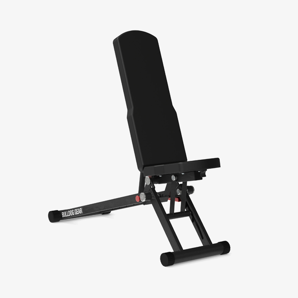 Bulldog Gear - Zero Fold Flat Adjustable Weight Bench