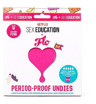 Flo x Sex Education Period Pants
