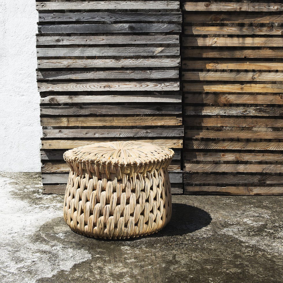 Woven Tule Stool 