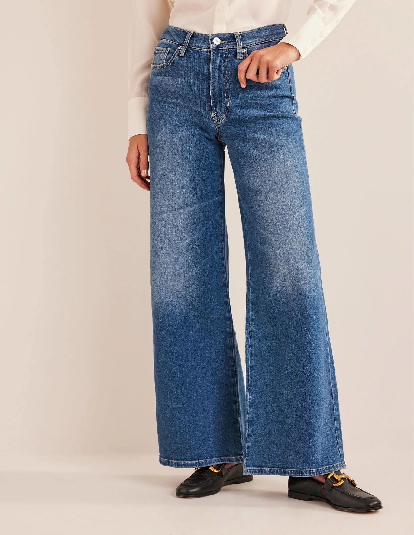 Boden wide leg outlet jeans