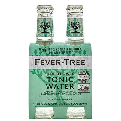 Fever-Tree Elderflower Tonic Water (4-Pack)