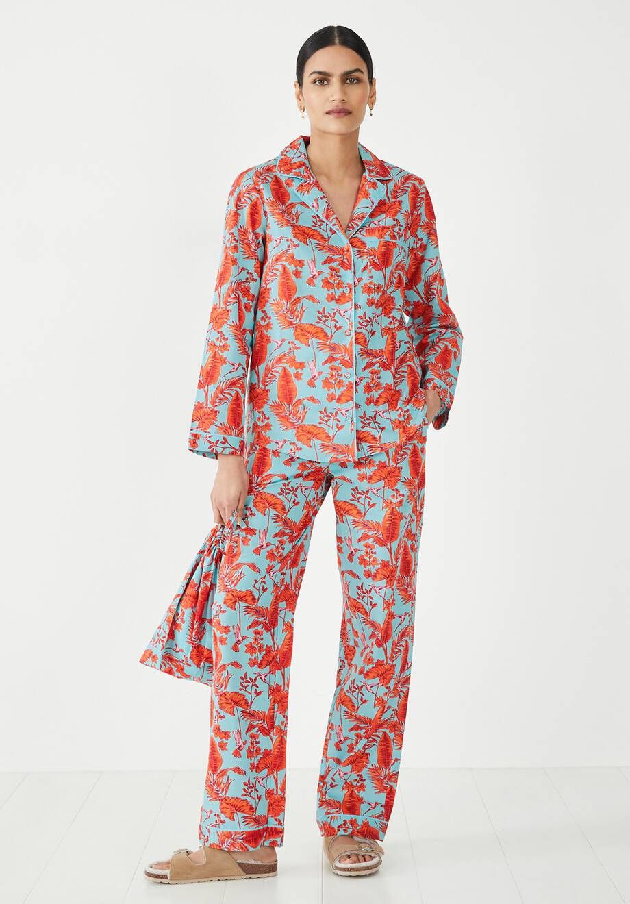 Isla printed cotton pyjamas new arrivals