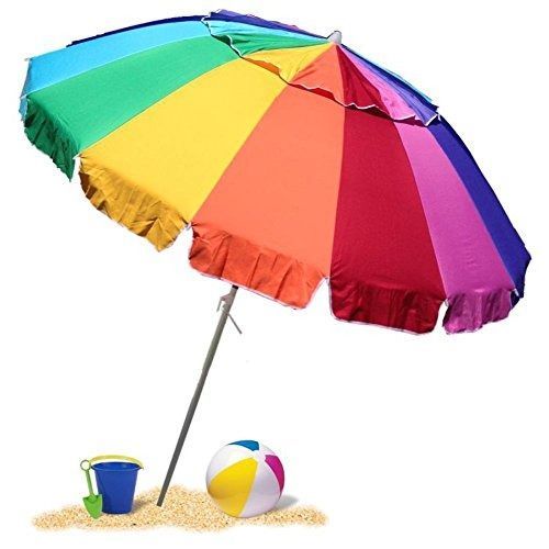 EasyGo 8-Foot Heavy Duty Beach Umbrella 