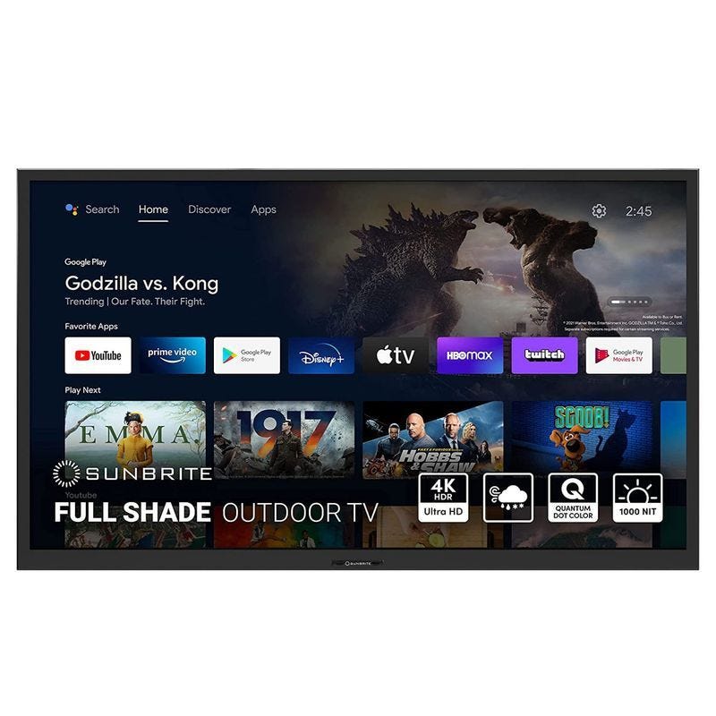 SunBriteTV Veranda 3 Series Outdoor Smart TV (55-Inch)