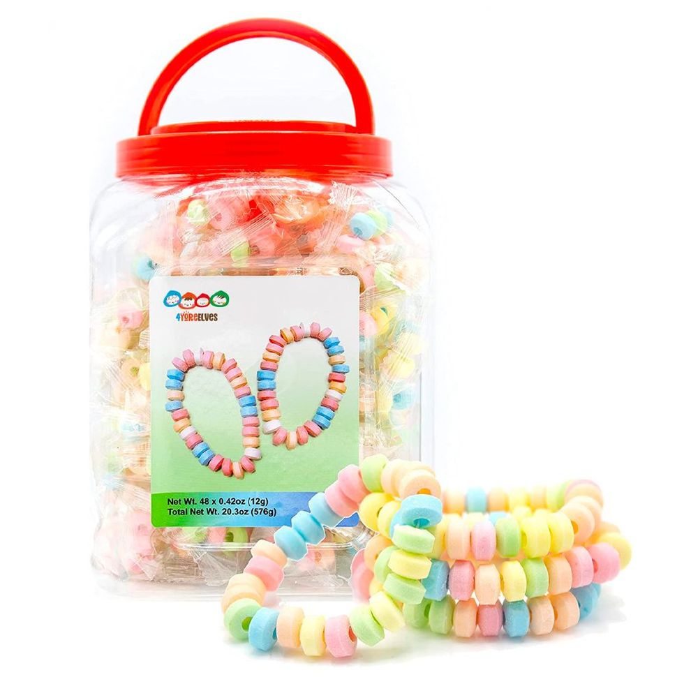 48 Candy Bracelets Individually Wrapped 