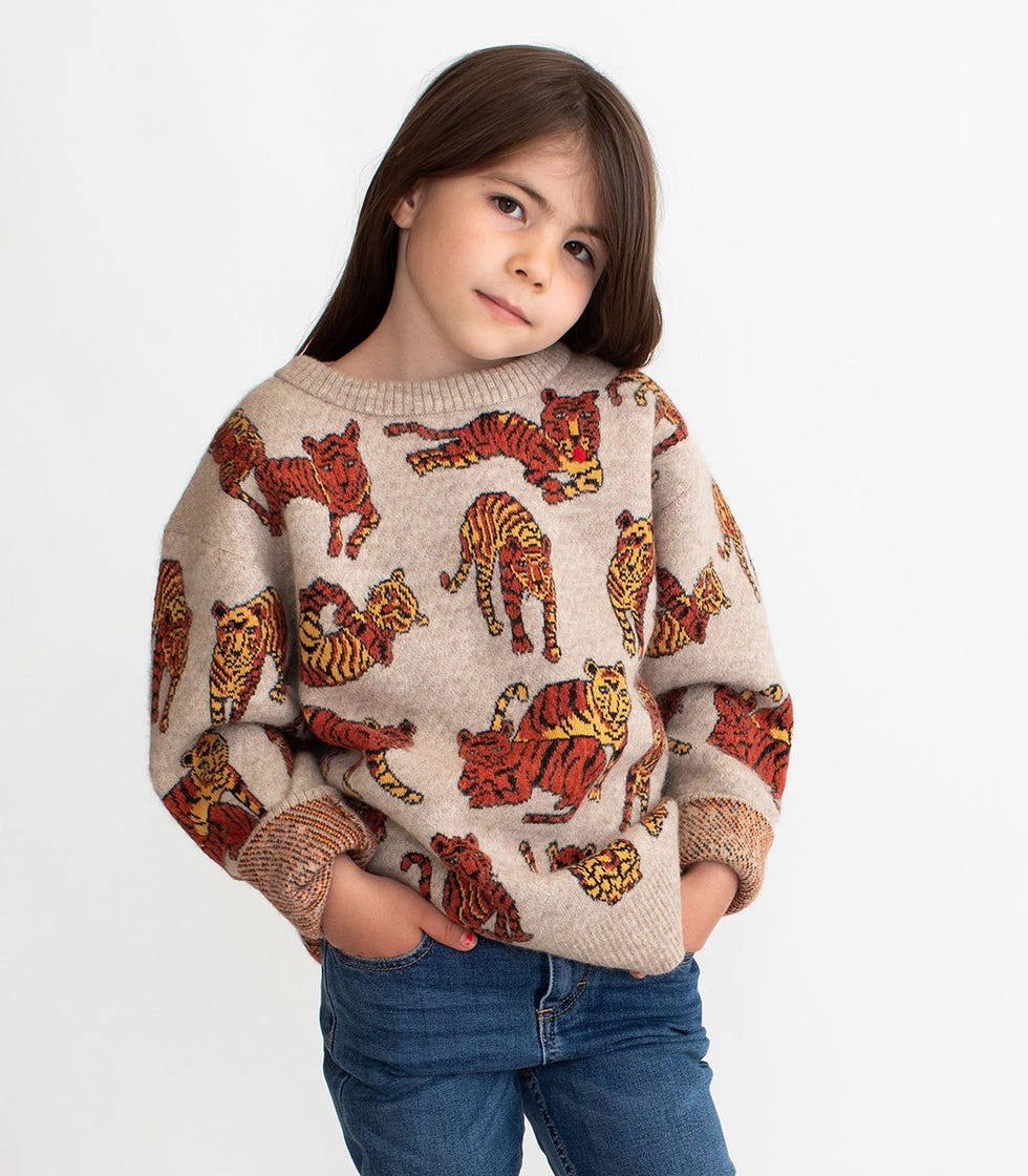 Children's Tiger Sweater