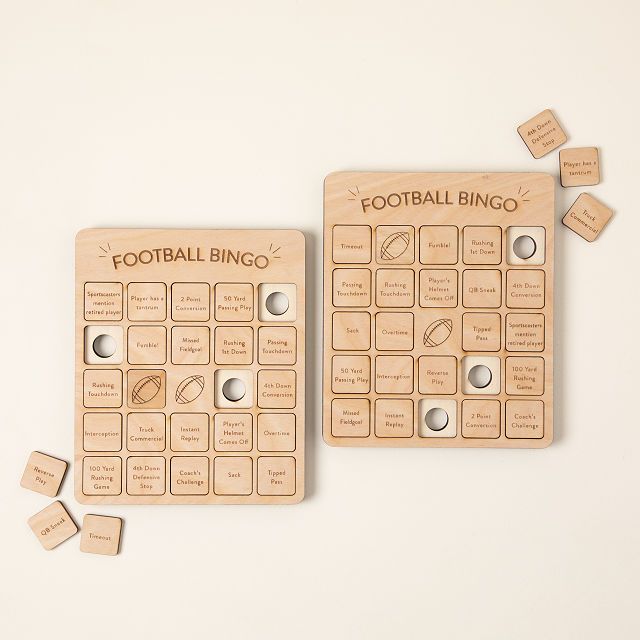 Football Bingo - Set of 2
