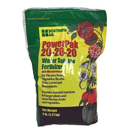 PowerPak 20-20-20 Water Soluble Fertilizer